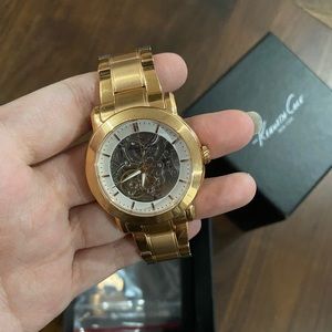 Kenneth Cole Automatic Gold Gears Watch